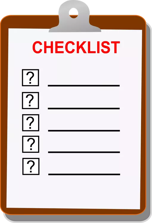 checklist-310092