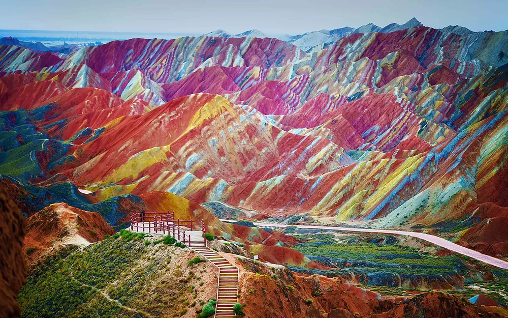 Montañas de colores 3 (Zhangye Danxia-China)
