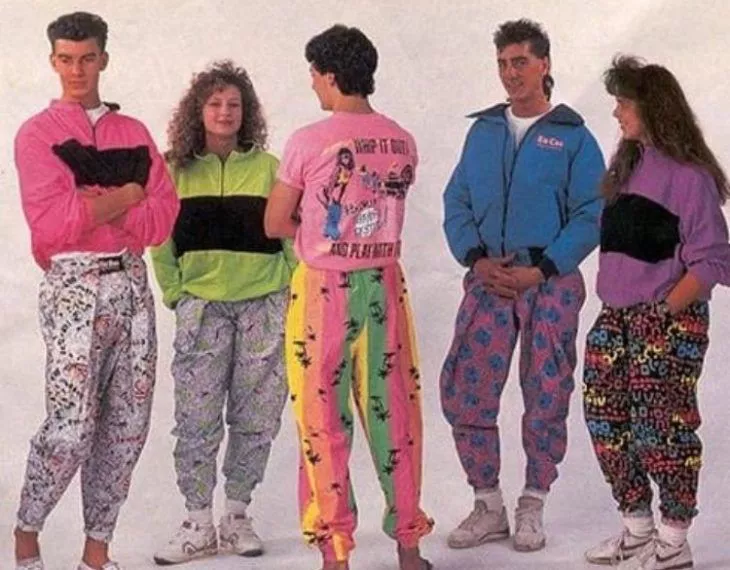 Qué ropa se usaba en los años 80?