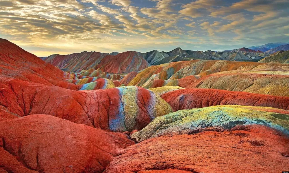 Montañas de colores (Zhangye Danxia-China)