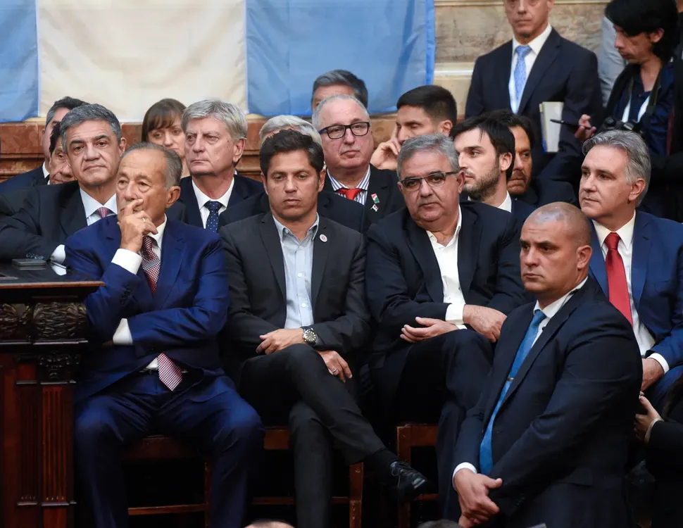 gobernadores milei nacion