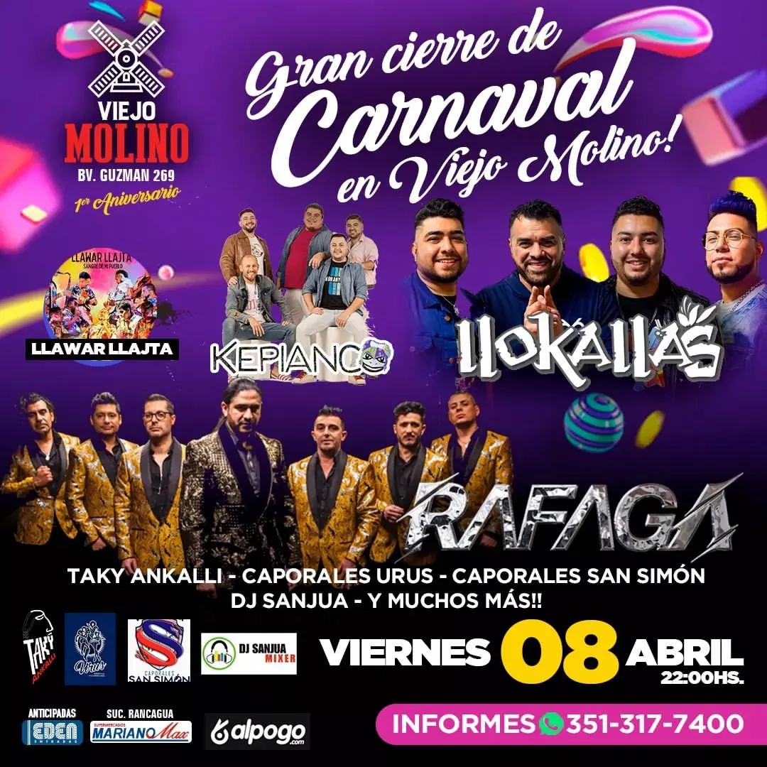 gran cierre de carnaval