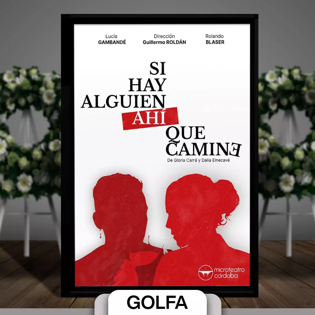 si hay alguien ahí que camine
