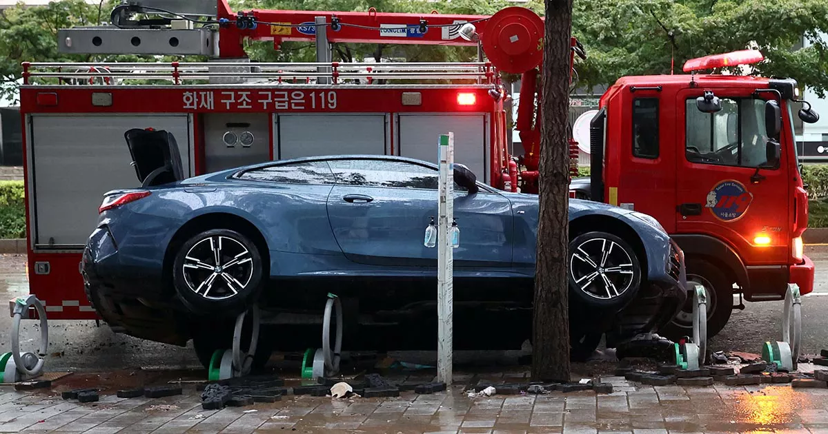 Inundaciones Corea del Sur 2