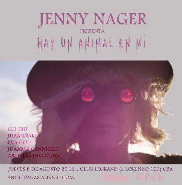 flayer legrand con nombre de musicos