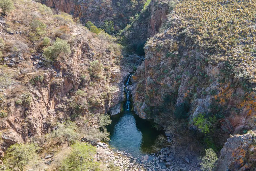 cascada los hornillos