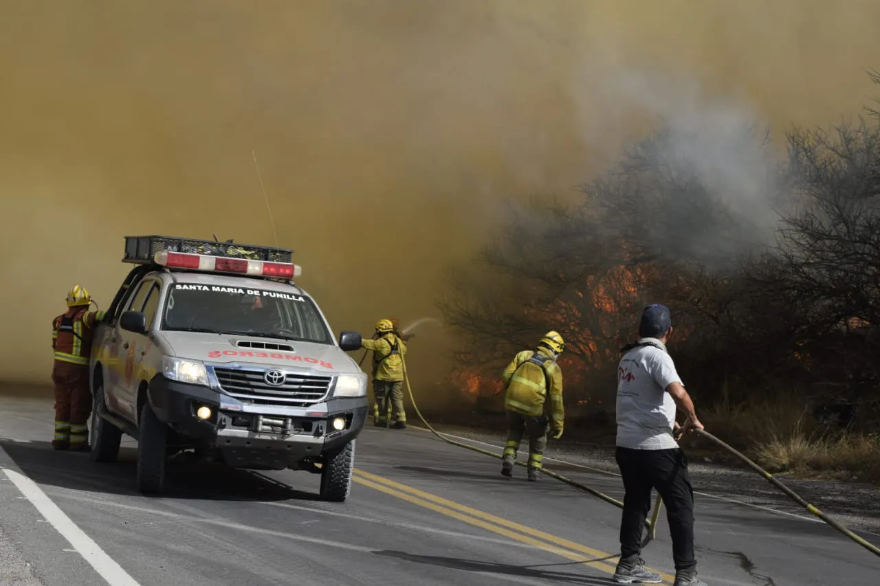 incendios capilla del monte