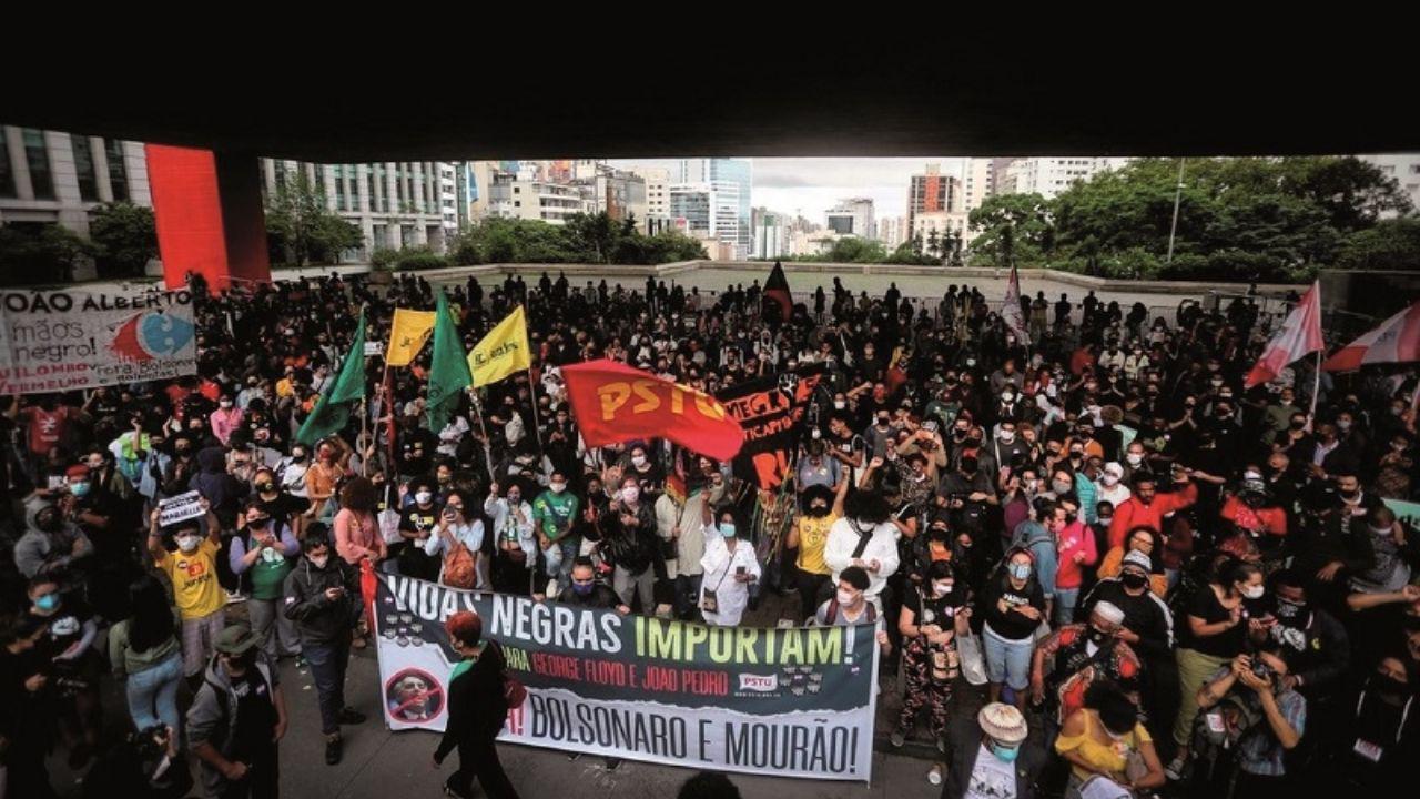 Protestas en brasil 1