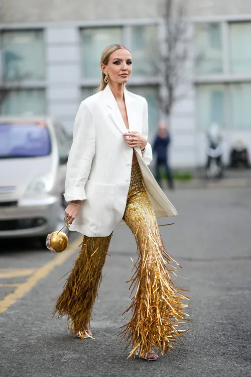 leonie-hanne-wears-gold-large-pendant-earrings-a-white-news-photo-1679672244