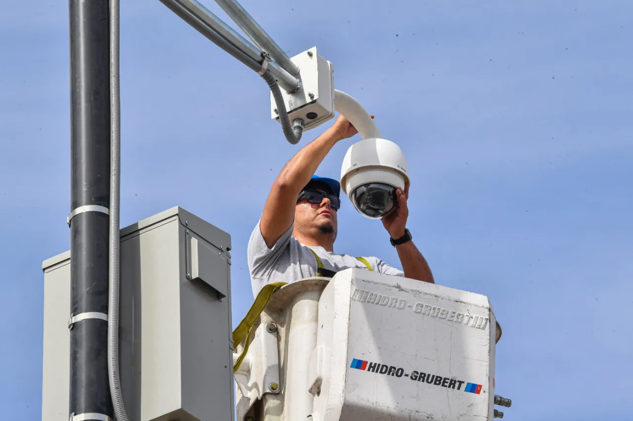 video vigilancia camara de seguridad domo