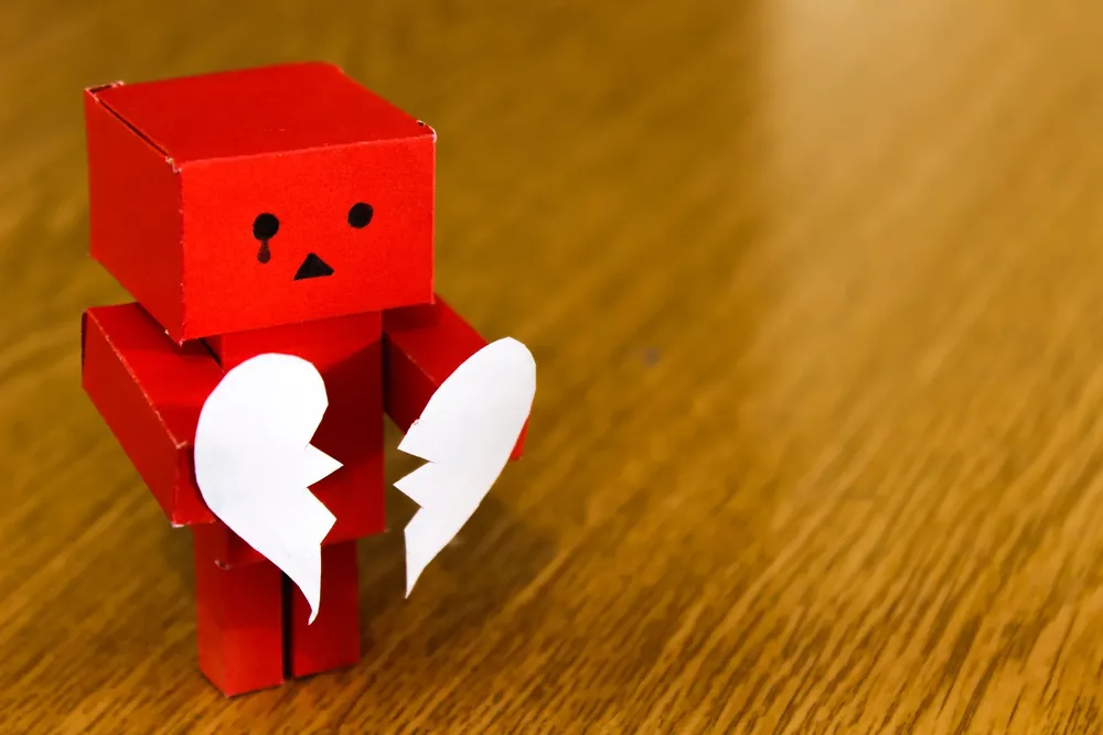pareja separada amor