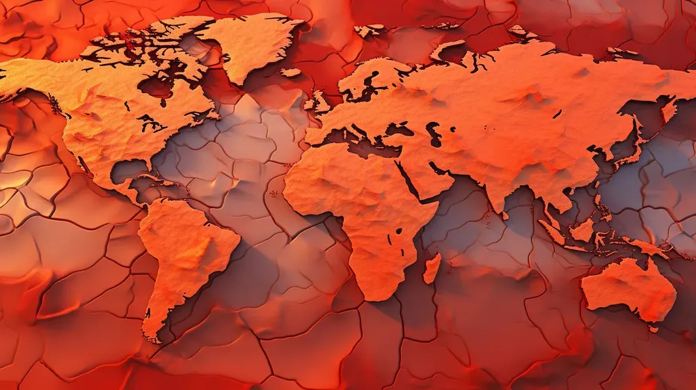 calentamiento global mapa