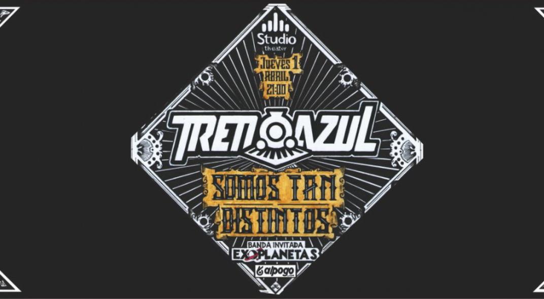 tren azul
