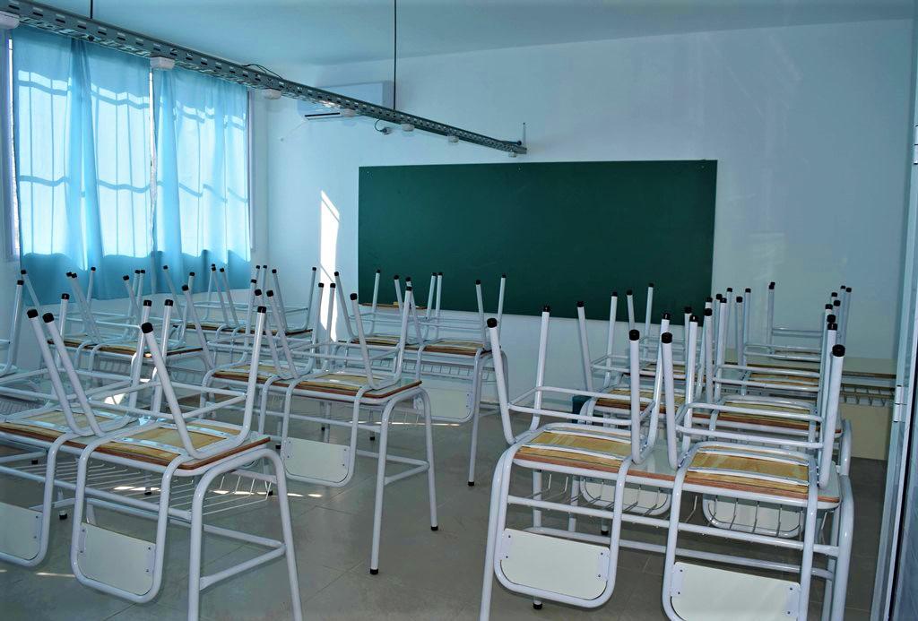 aula vacía escuela
