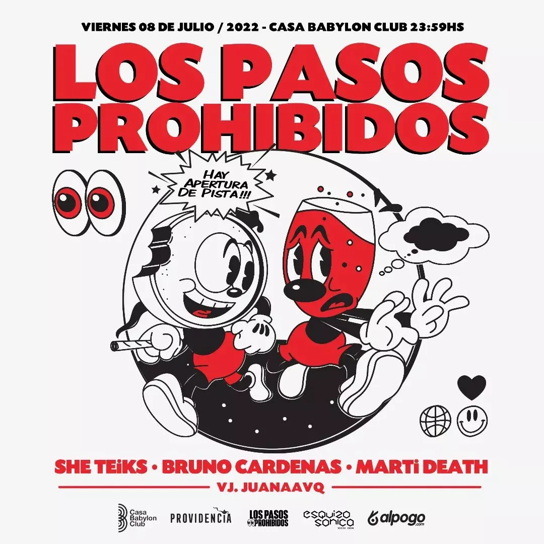 los pasos prohibidos