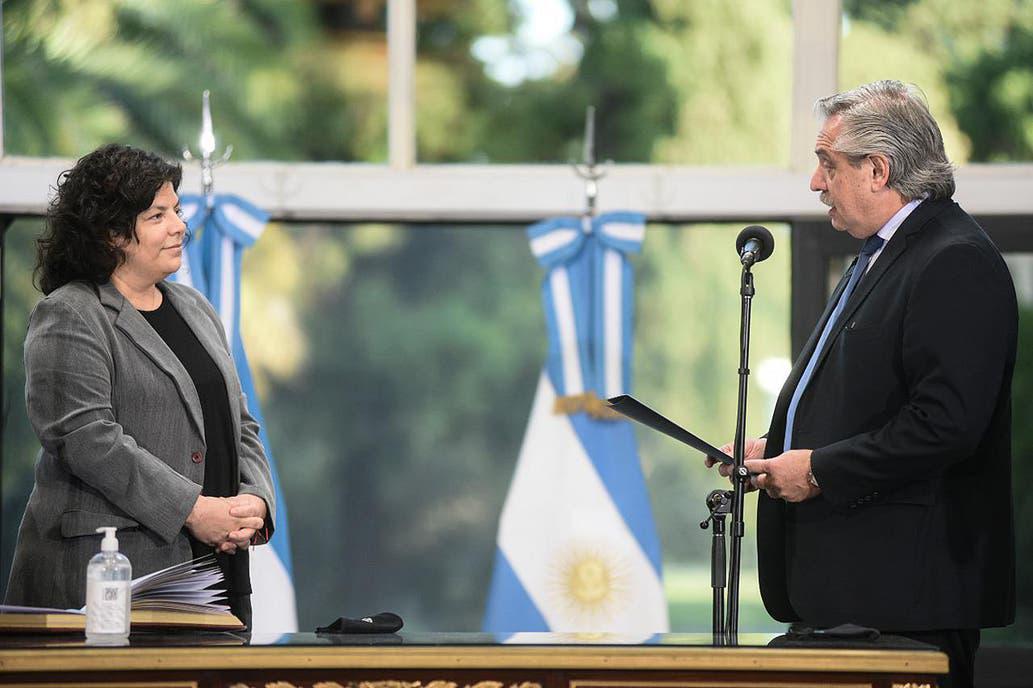 carla vizzotti alberto fernandez