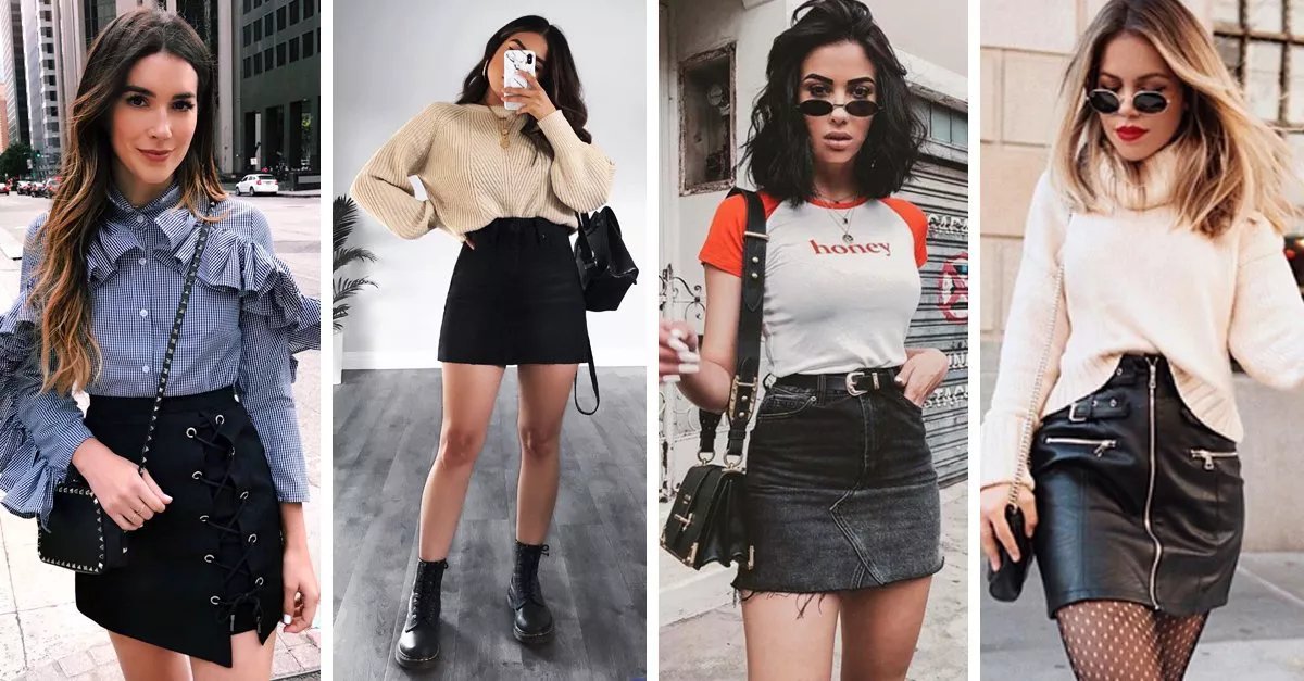 outfits-faldas-negras