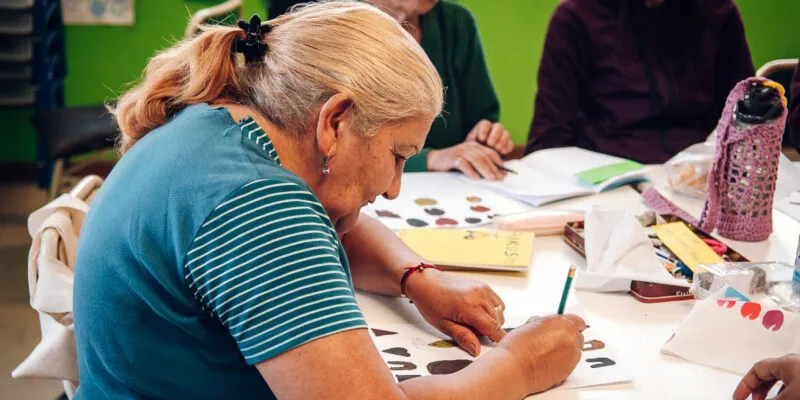 abuelos adultos mayores