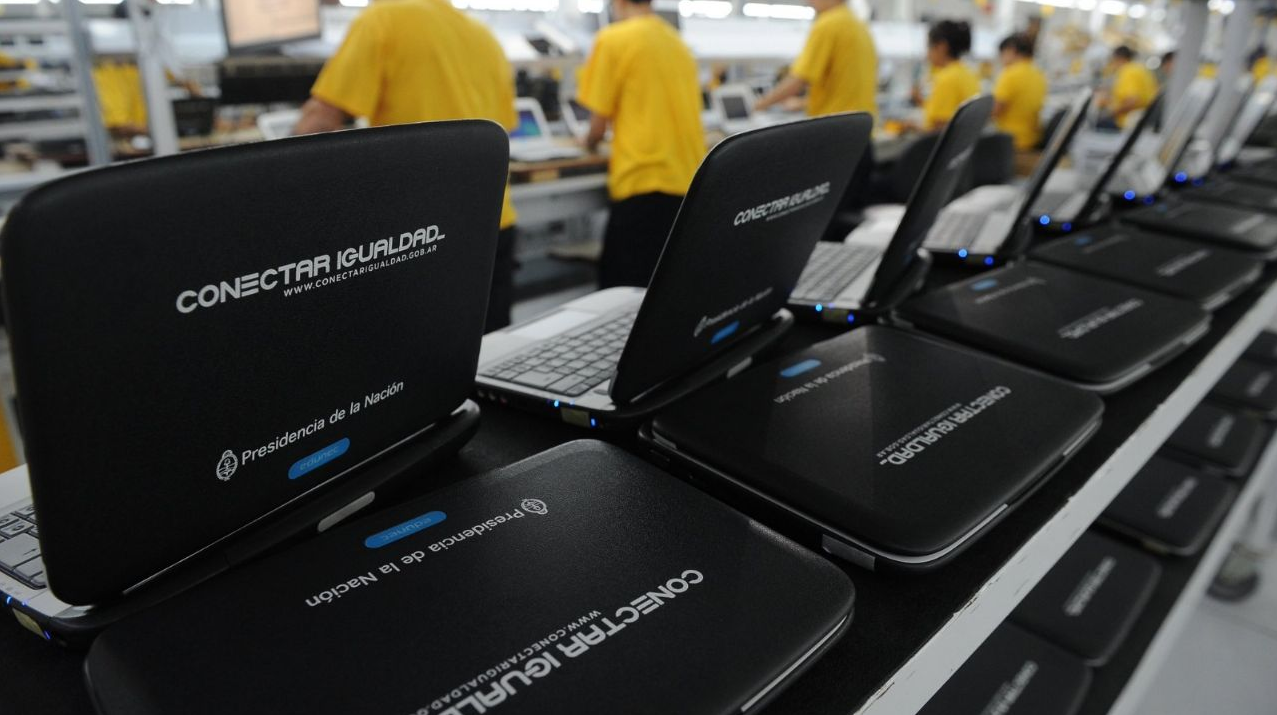 netbooks conectar igualdad