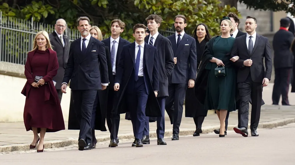 la familia real griega