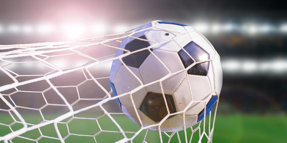 futbol pelota arco