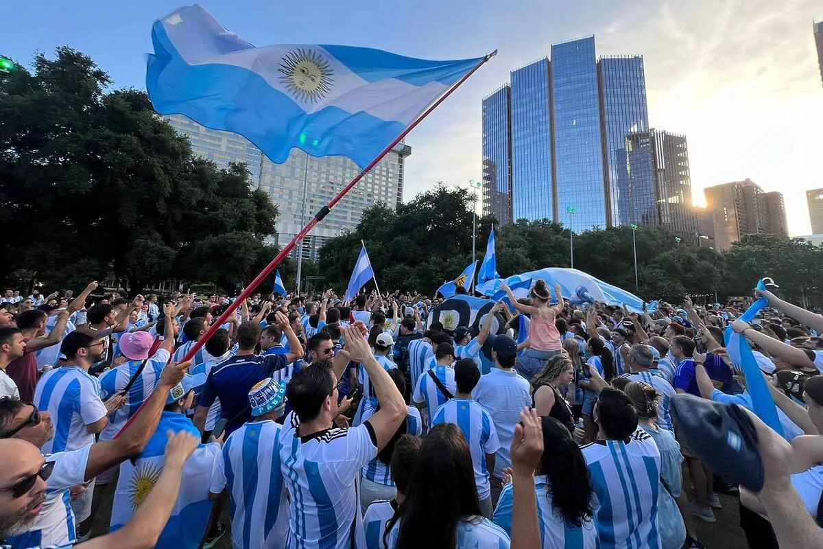 seleccion argentina kansas city hinchada
