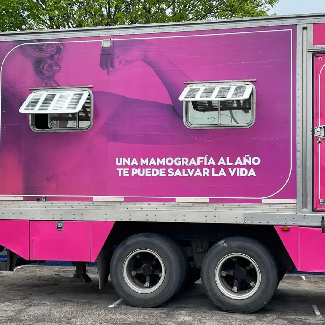 mamografo camion