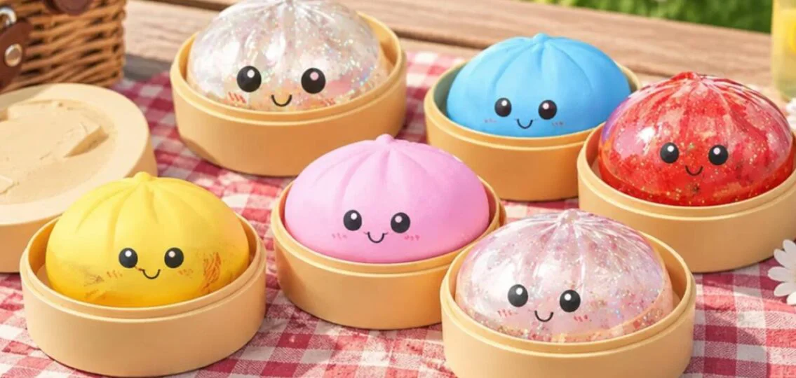 squeeze dumpling juguete