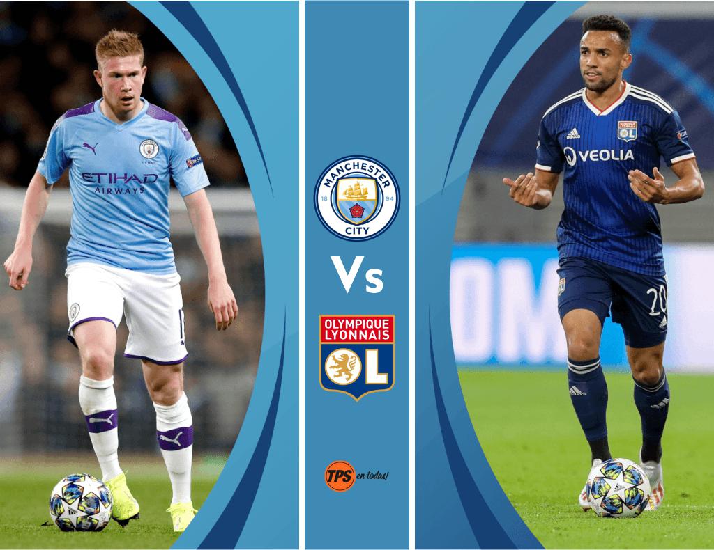 Agenda TV: Manchester City vs Lyon, horario y formaciones