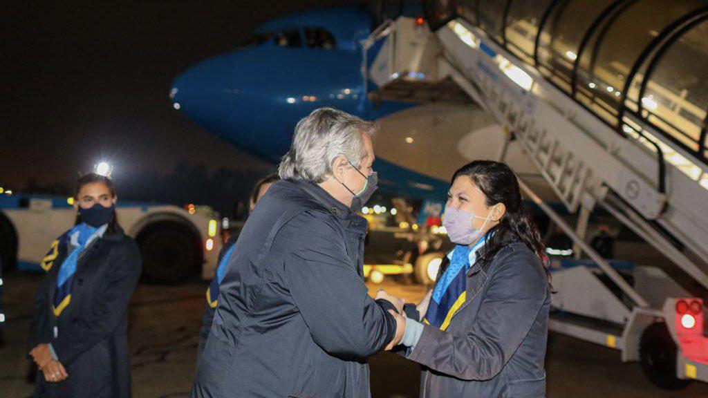 alberto fernandez aerolineas argentinas