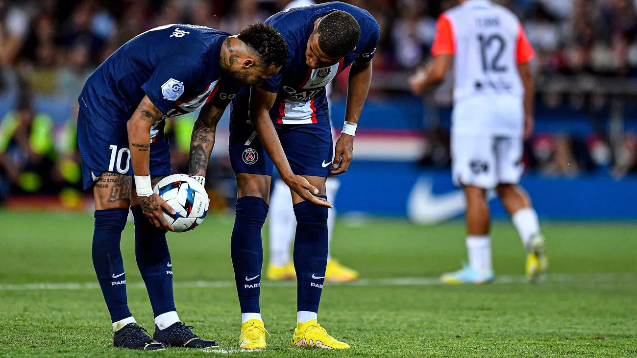 Neymar Kylian Mbappe