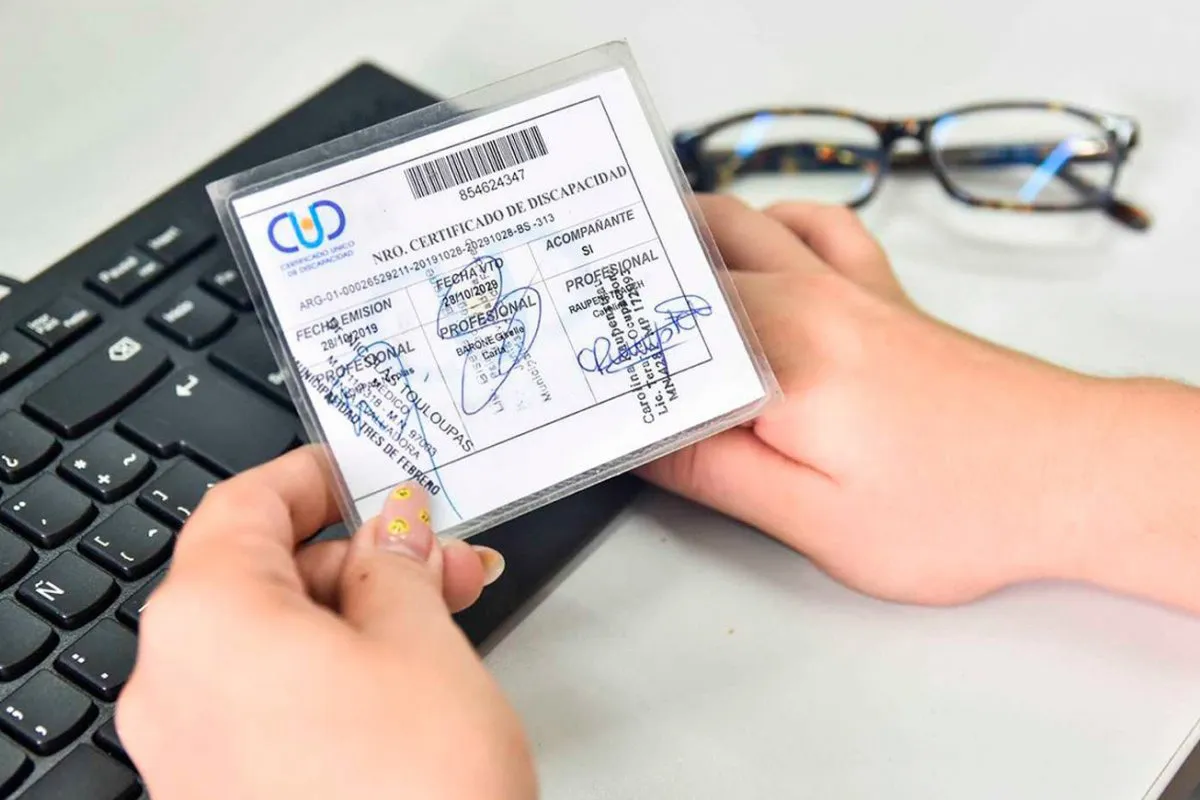 certificado unico de discapacidad