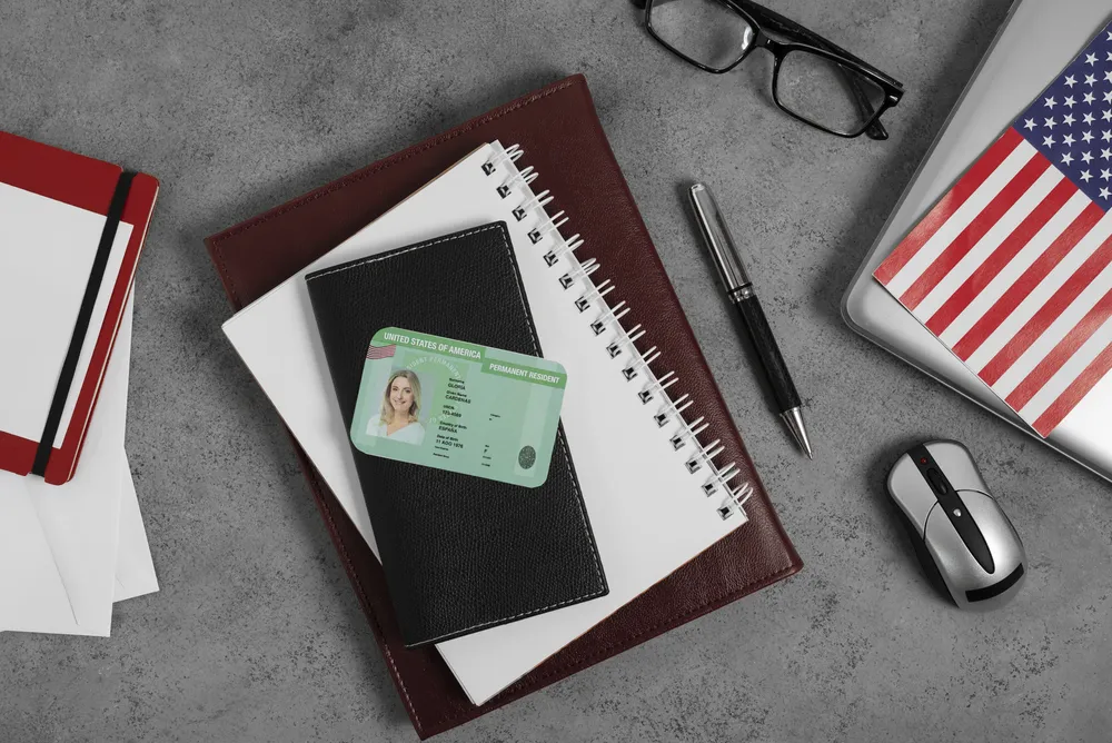 top-view-green-card