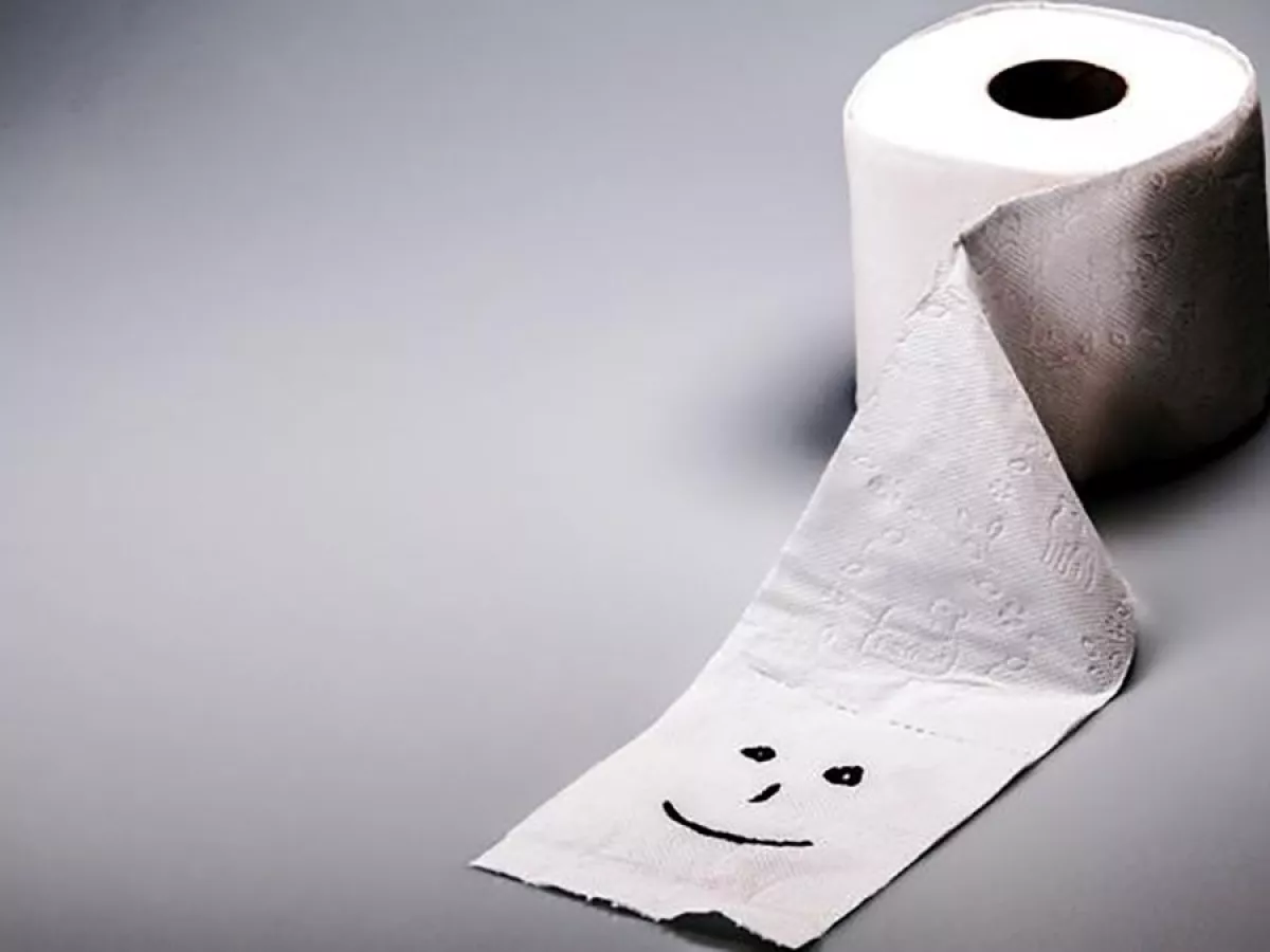 papel higienico baño estreñimiento