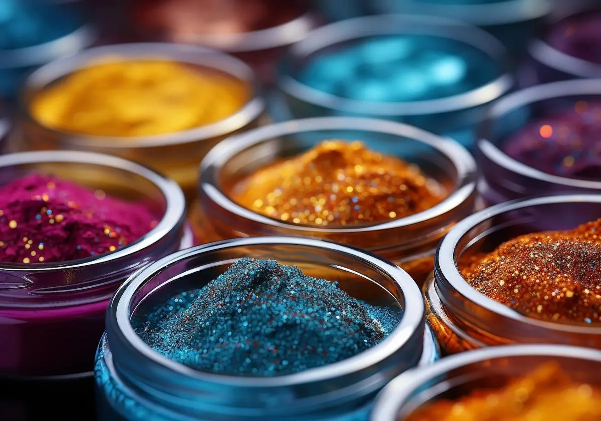 purpurina contaminacion microplasticos