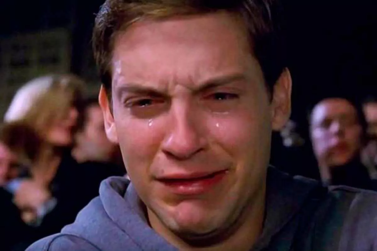 llorar peter parker