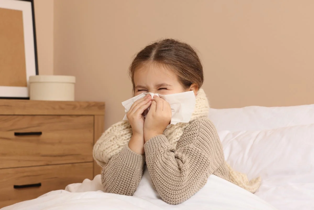 gripe niños