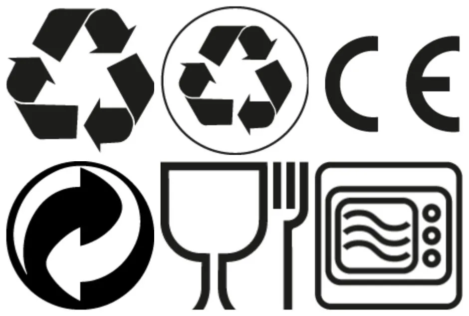 simbolos envases plasticos