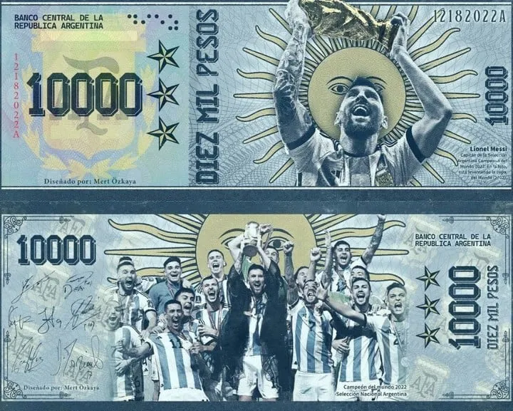 messi billete