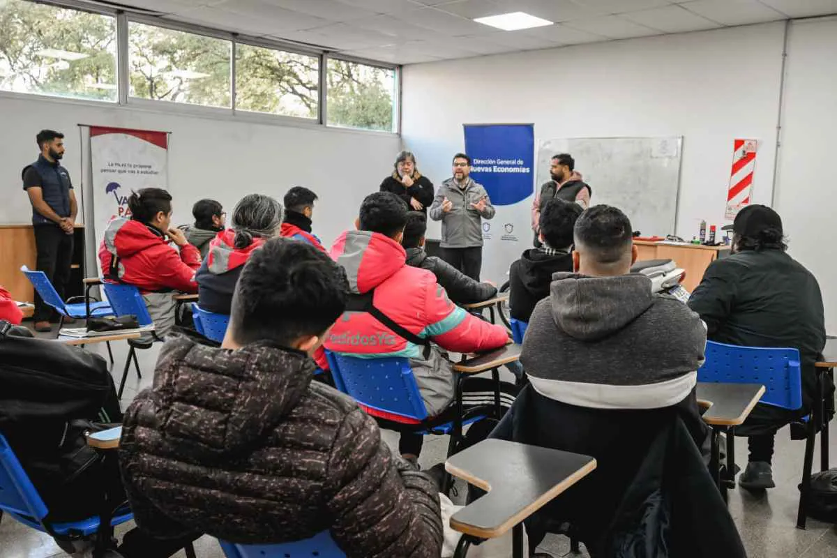 capacitaciones repartidores